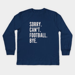 Football Kids Long Sleeve T-Shirt